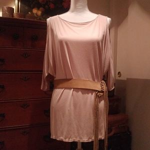 🌸Michael Stars rayon knit pink top